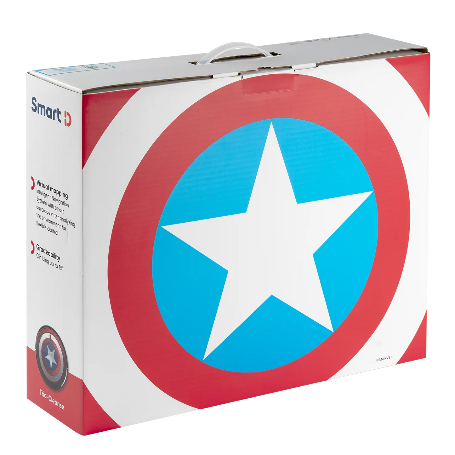 Smart D Trio-Cleanse IoT UV-C Vacuum Robot (Captain America) (RO1SUKDD1) -- Vacuum Robot
