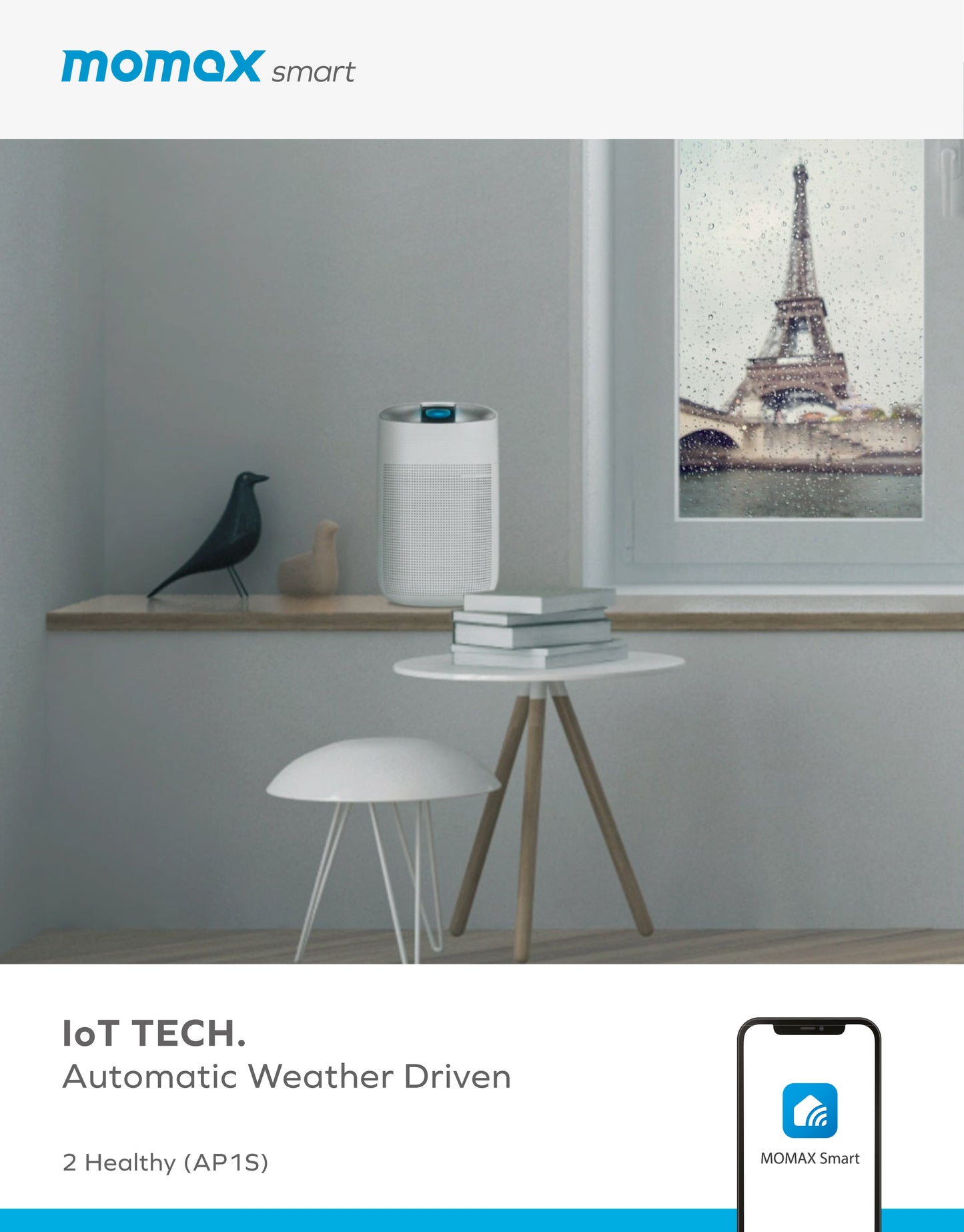 2 Healthy 智能 2-in-1 空氣淨化抽濕機(AP1S)-- 空氣淨化器