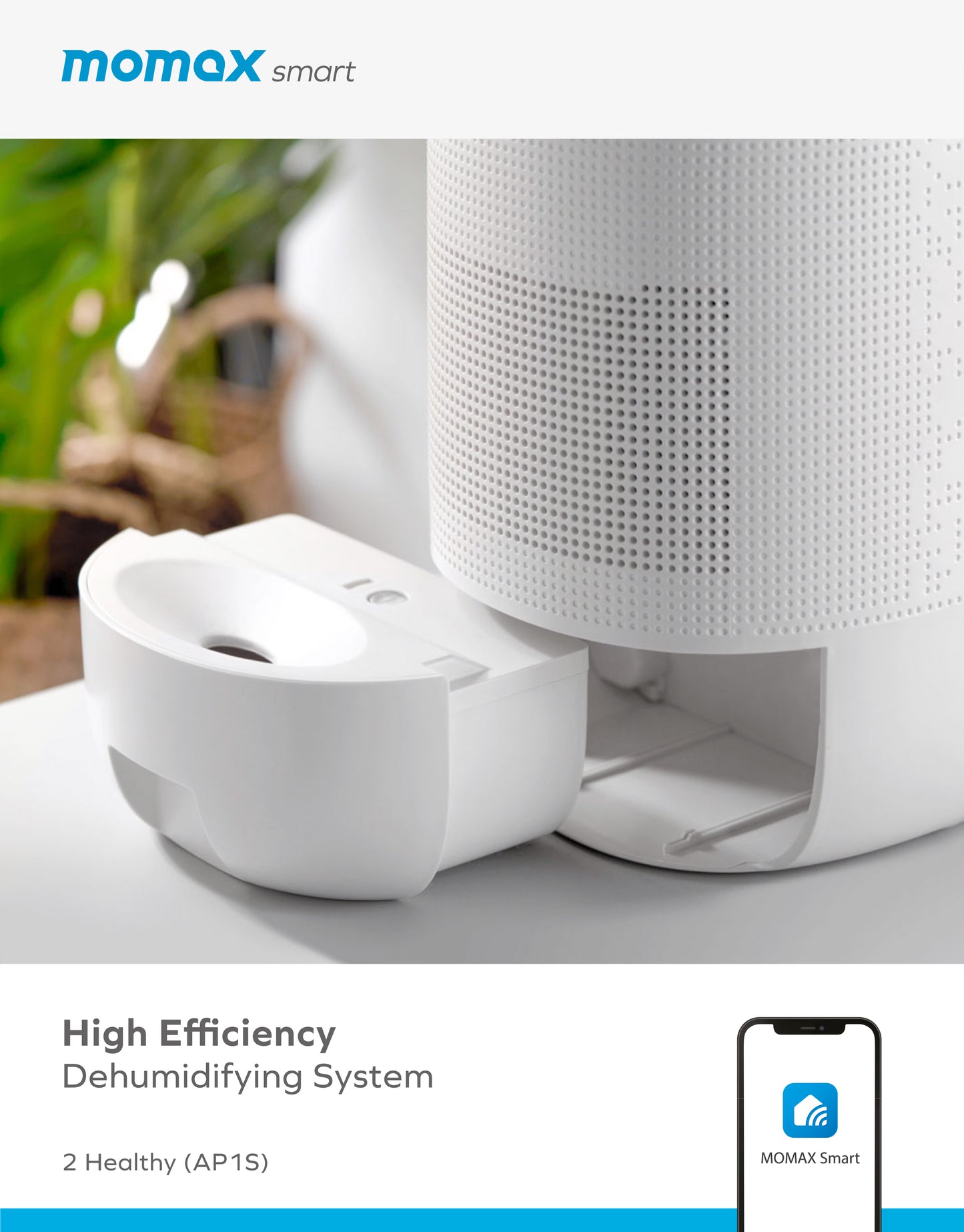 2 Healthy 智能 2-in-1 空氣淨化抽濕機(AP1S)-- 空氣淨化器