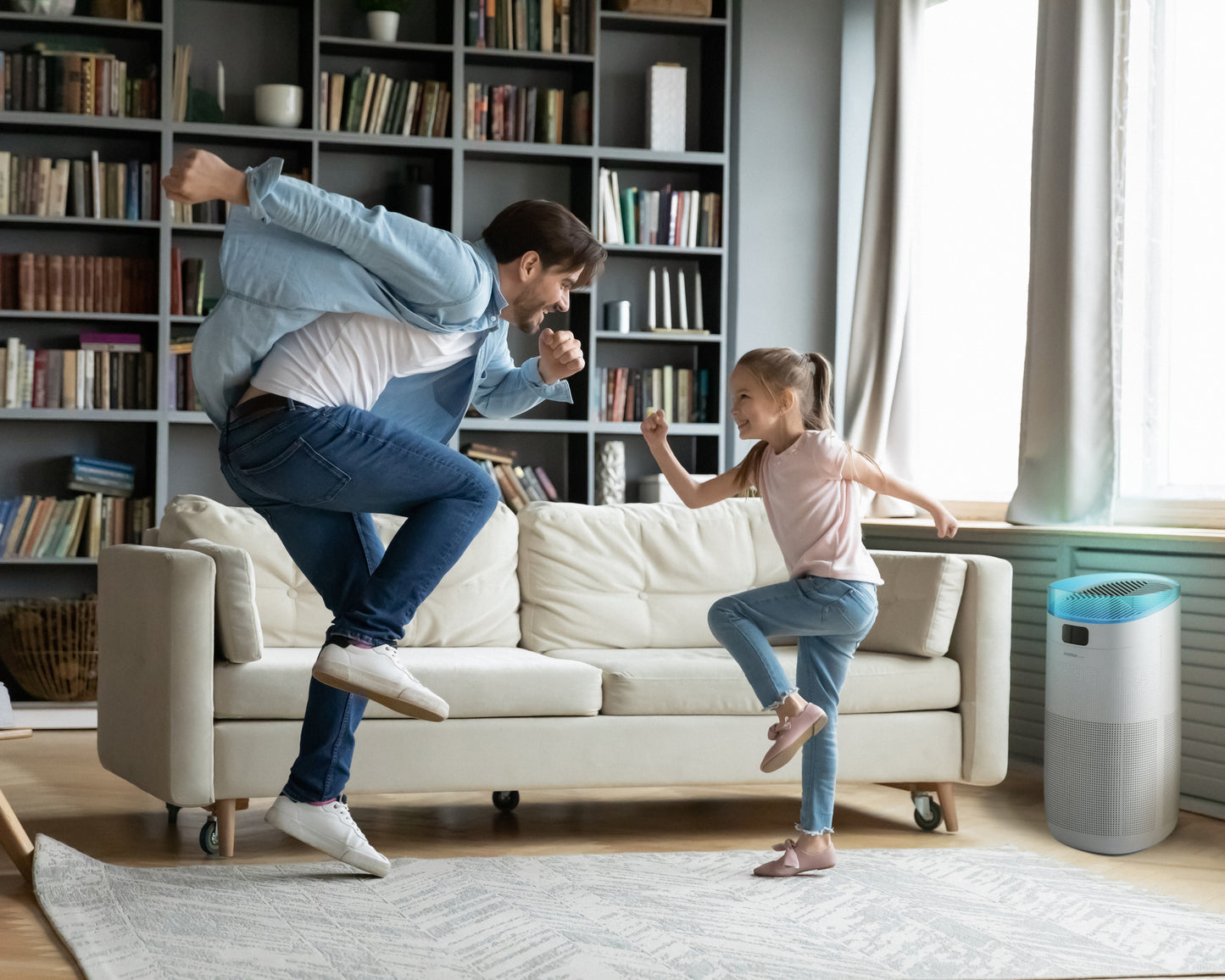 Robust IoT 智能紫外光負離子空氣淨化機 (AP8S) -- 空氣淨化器