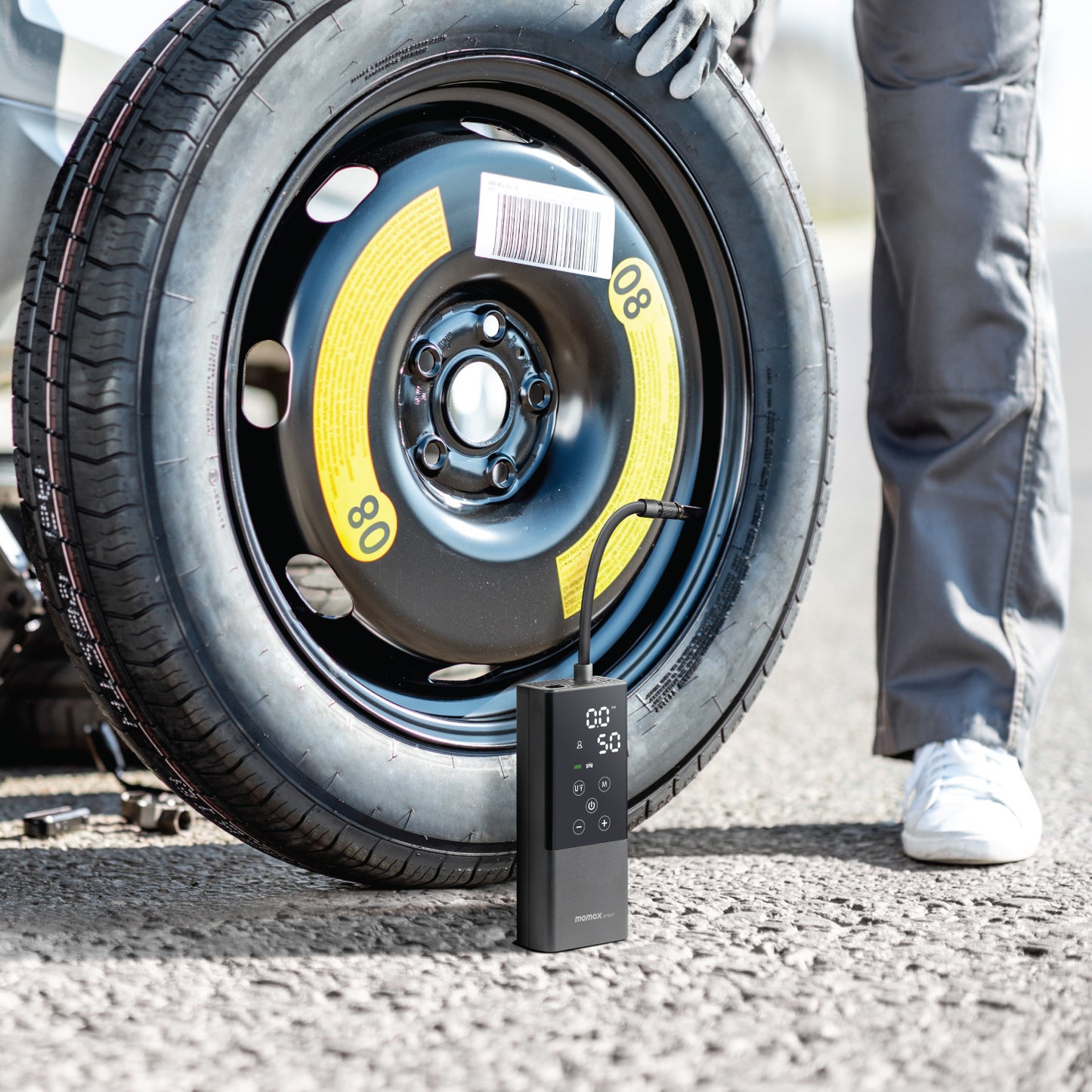 Smart Air Pump IoT Electric Air Pump with Flash -- CR3S
