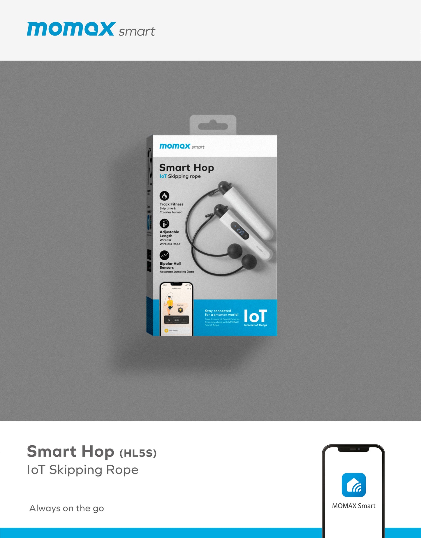 Smart Hop IoT 智能跳繩 -- HL5S