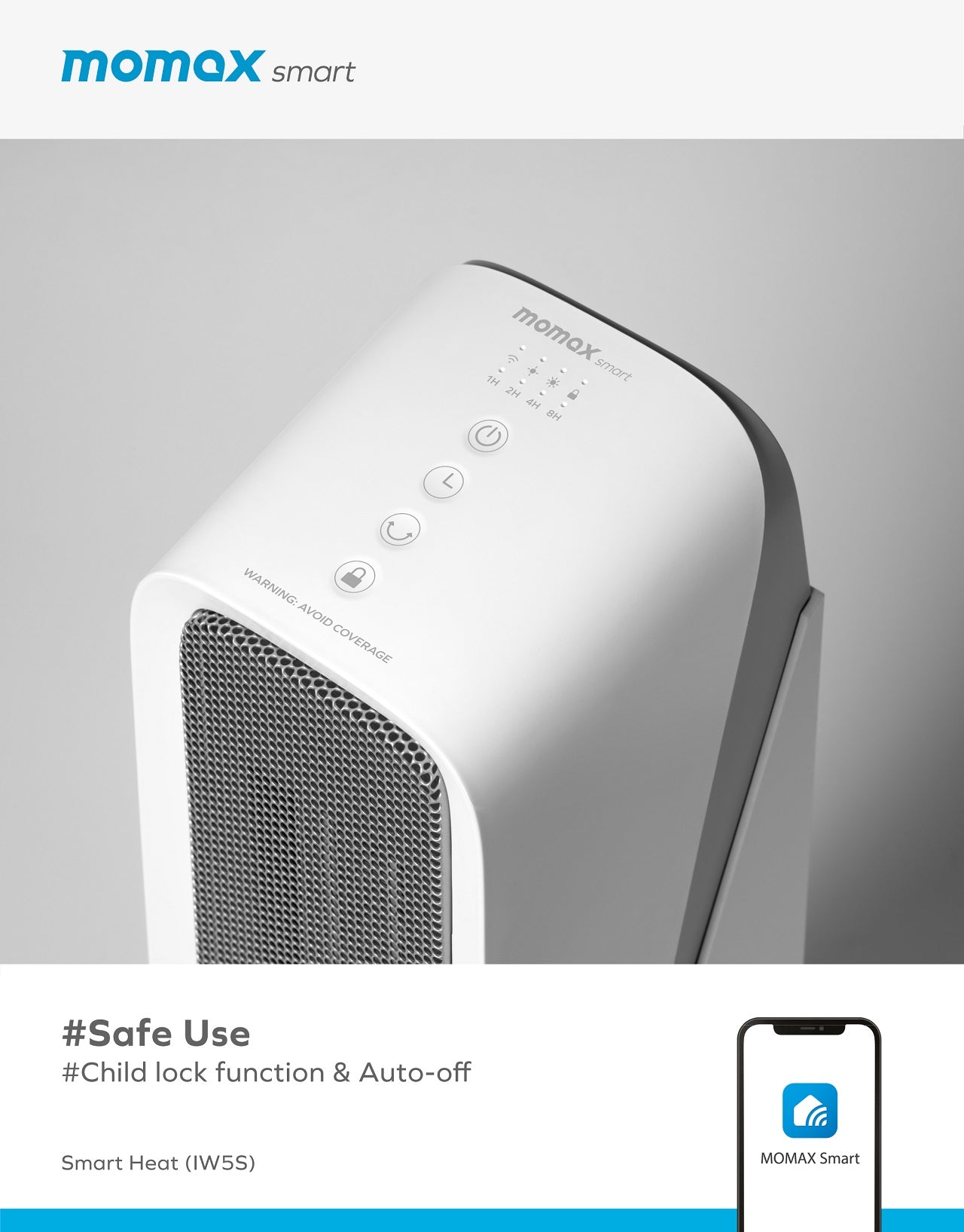 Smart Heat IoT智能暖風機 (IW5S) -- 暖風機