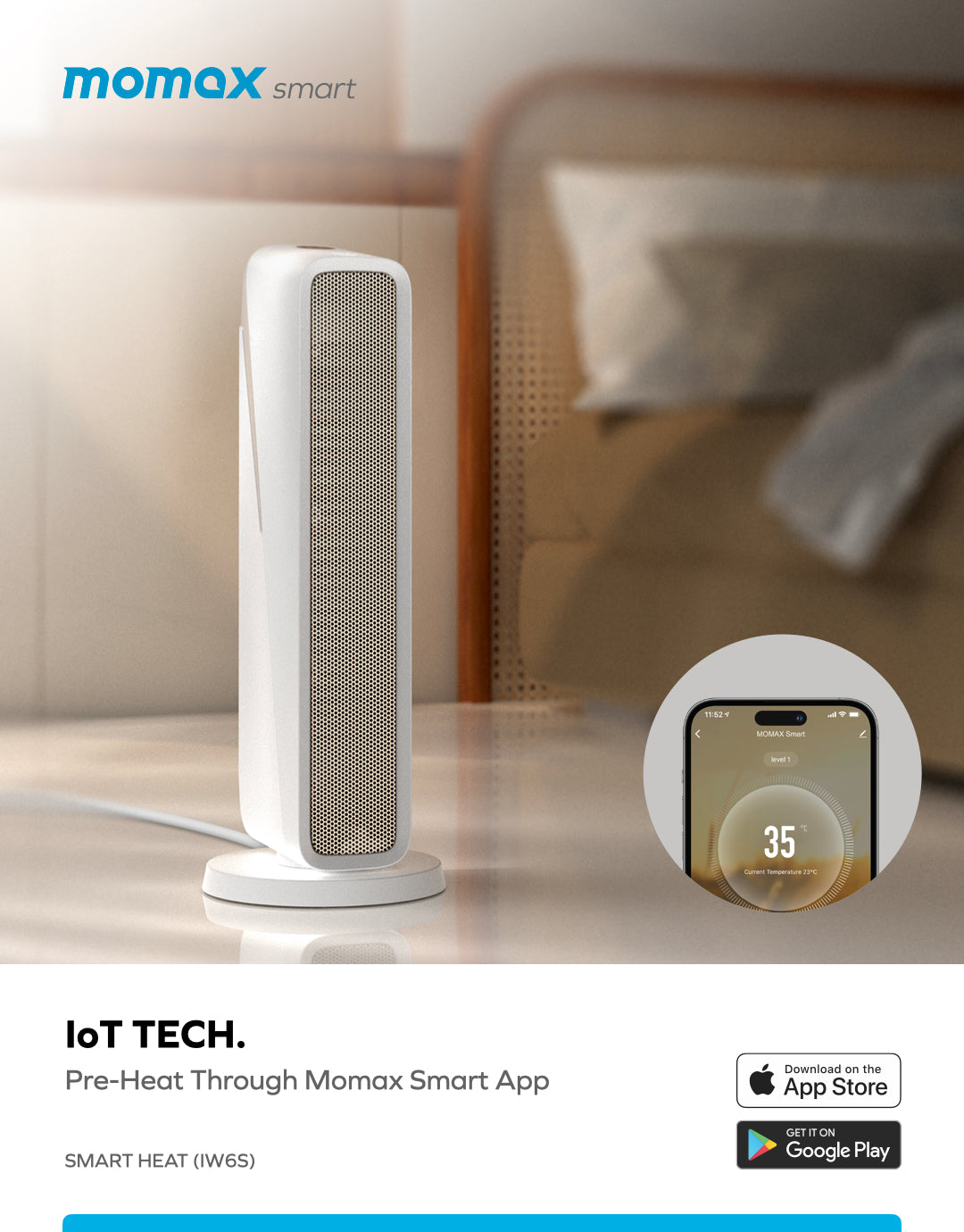 Smart Heat IoT Medium Space Heater (IW6S) -- Heater