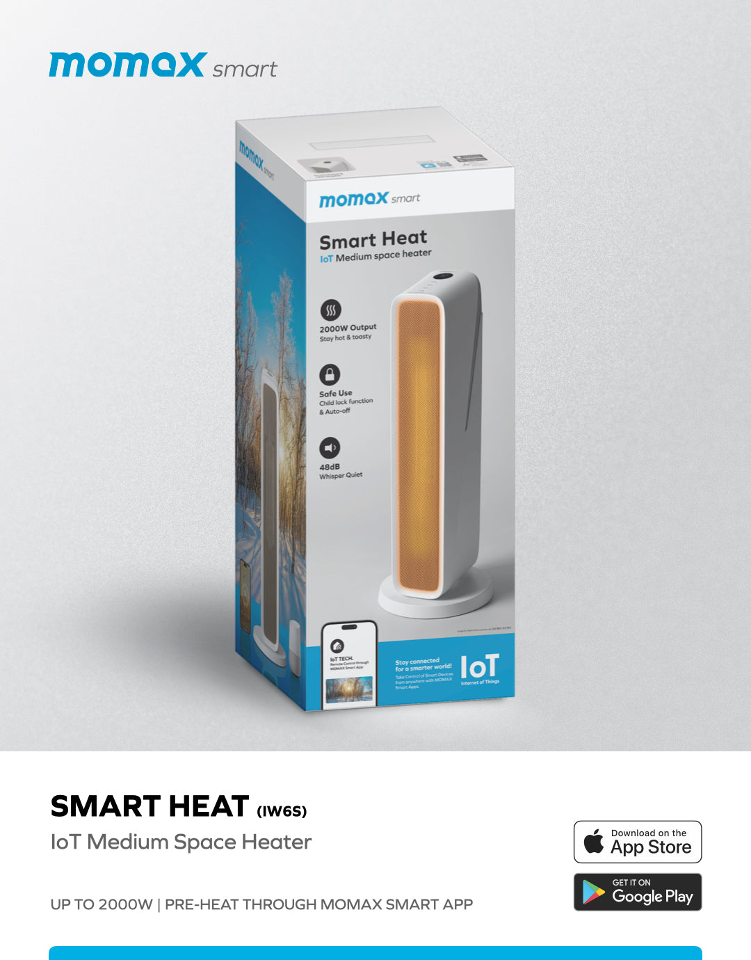 Smart Heat IoT Medium Space Heater (IW6S) -- Heater
