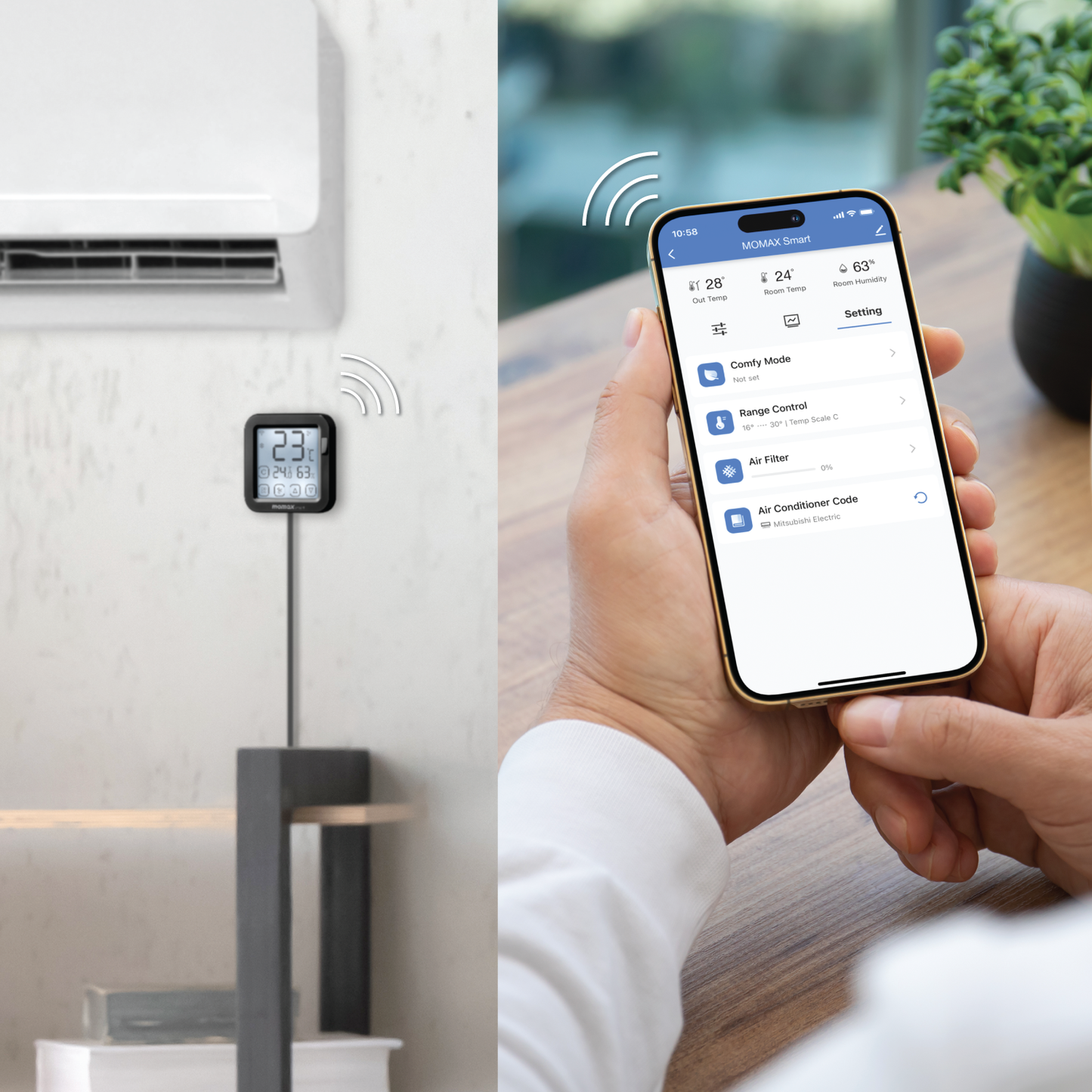 IoT air conditioner controller (SL11S) -- Sensor
