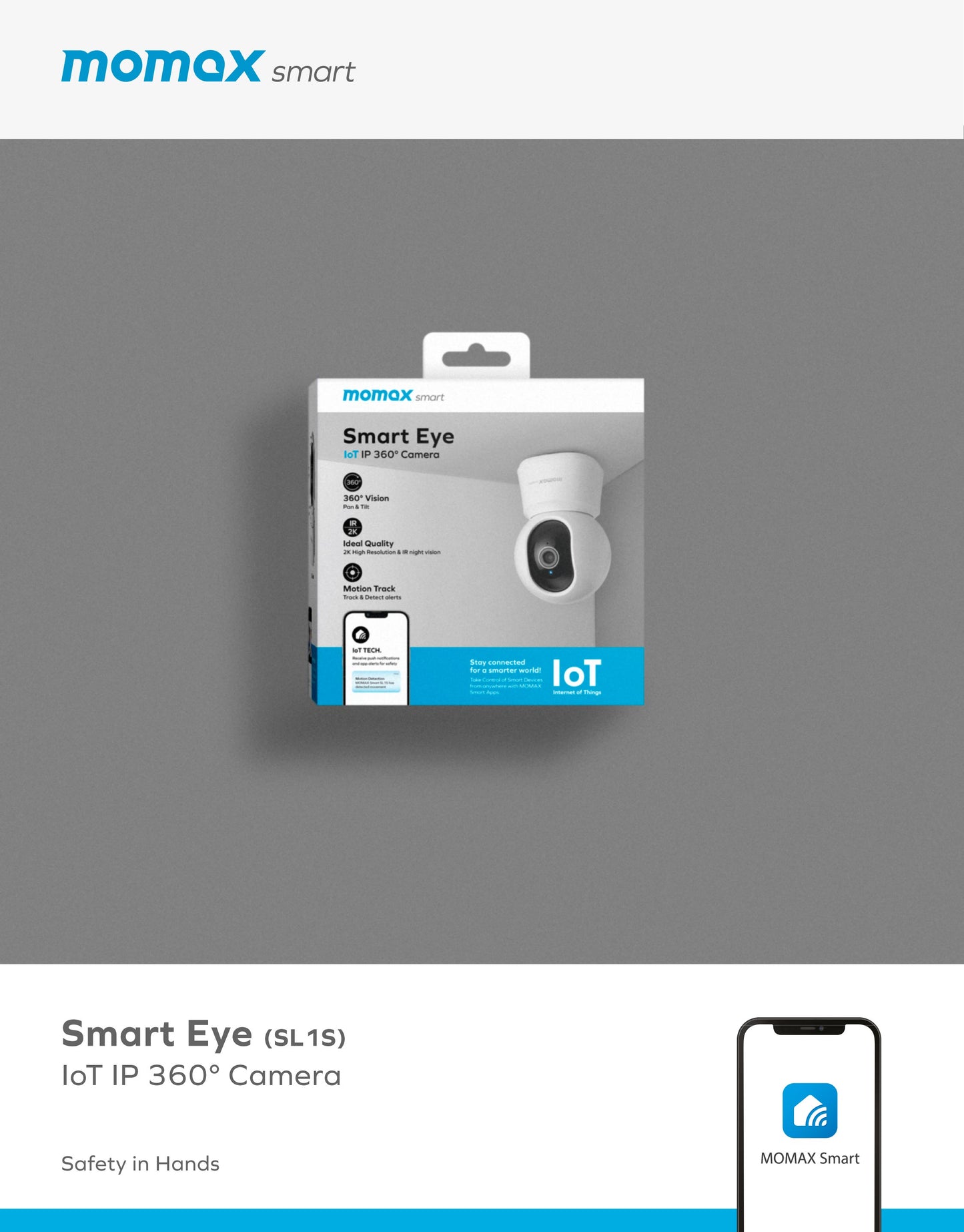 Smart Eye IoT 全景智能網絡監視器 -- SL1S