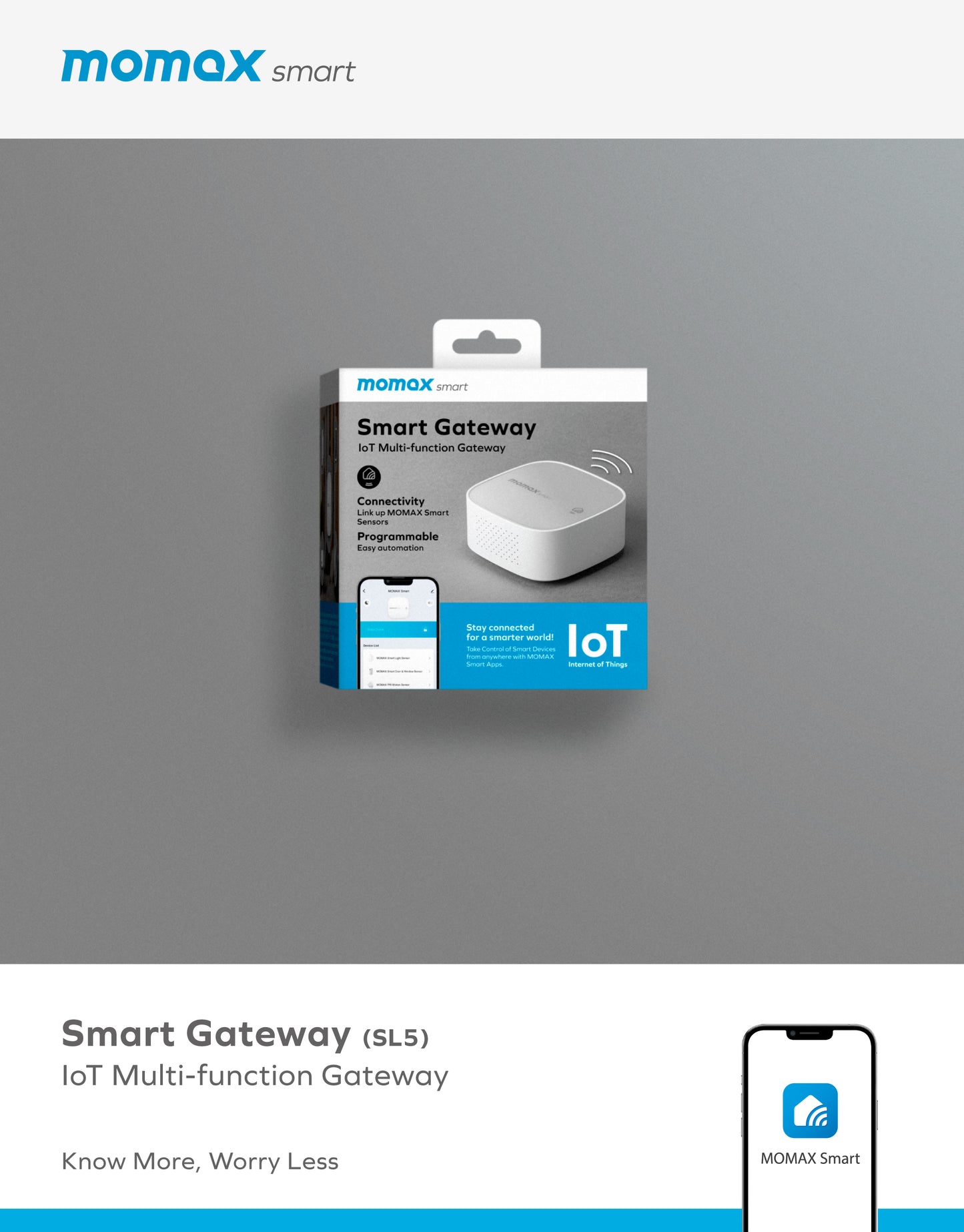Momax智能網關 (SL5SW) -- Sensor