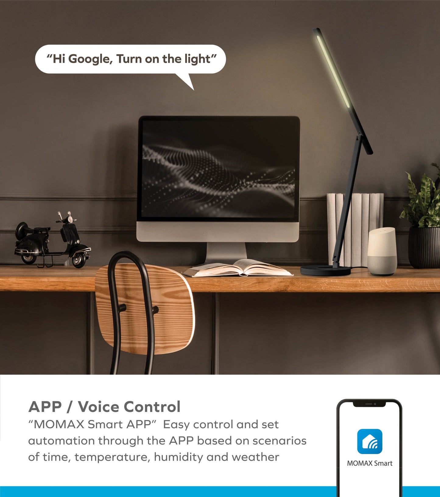 Bright IoT Lamp With 10W Wireless Charging (QL6S) -- LED Lamp