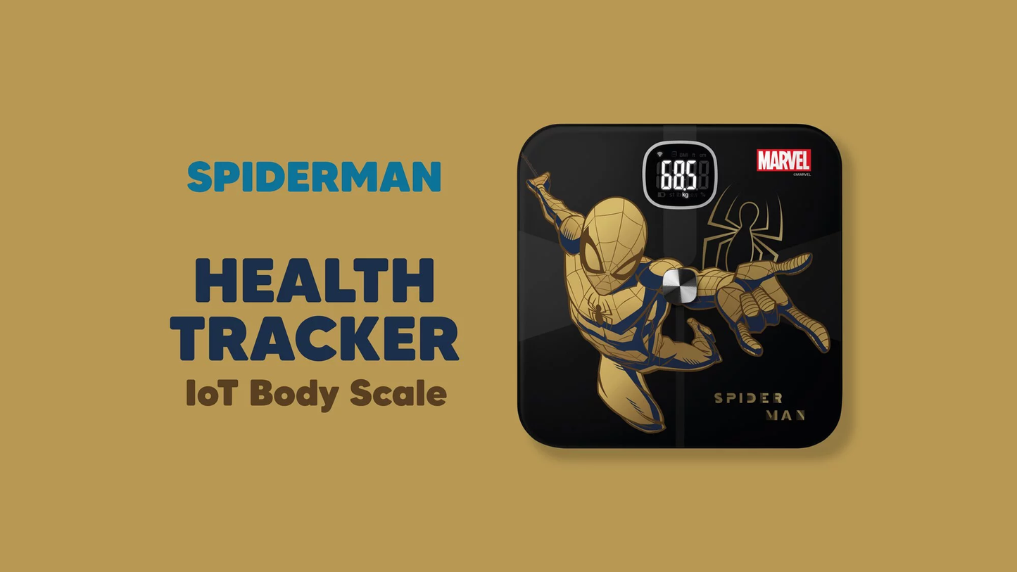 Smart D Health Tracker IoT Body Scale (Spiderman) (EW1SDD2) -- Health Tracker