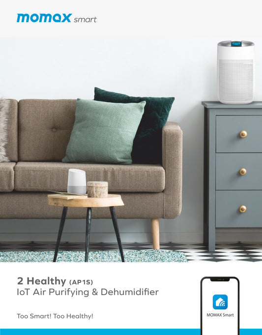 2 Healthy IoT Air Purifying & Dehumidifier (AP1S) -- Air Purifier