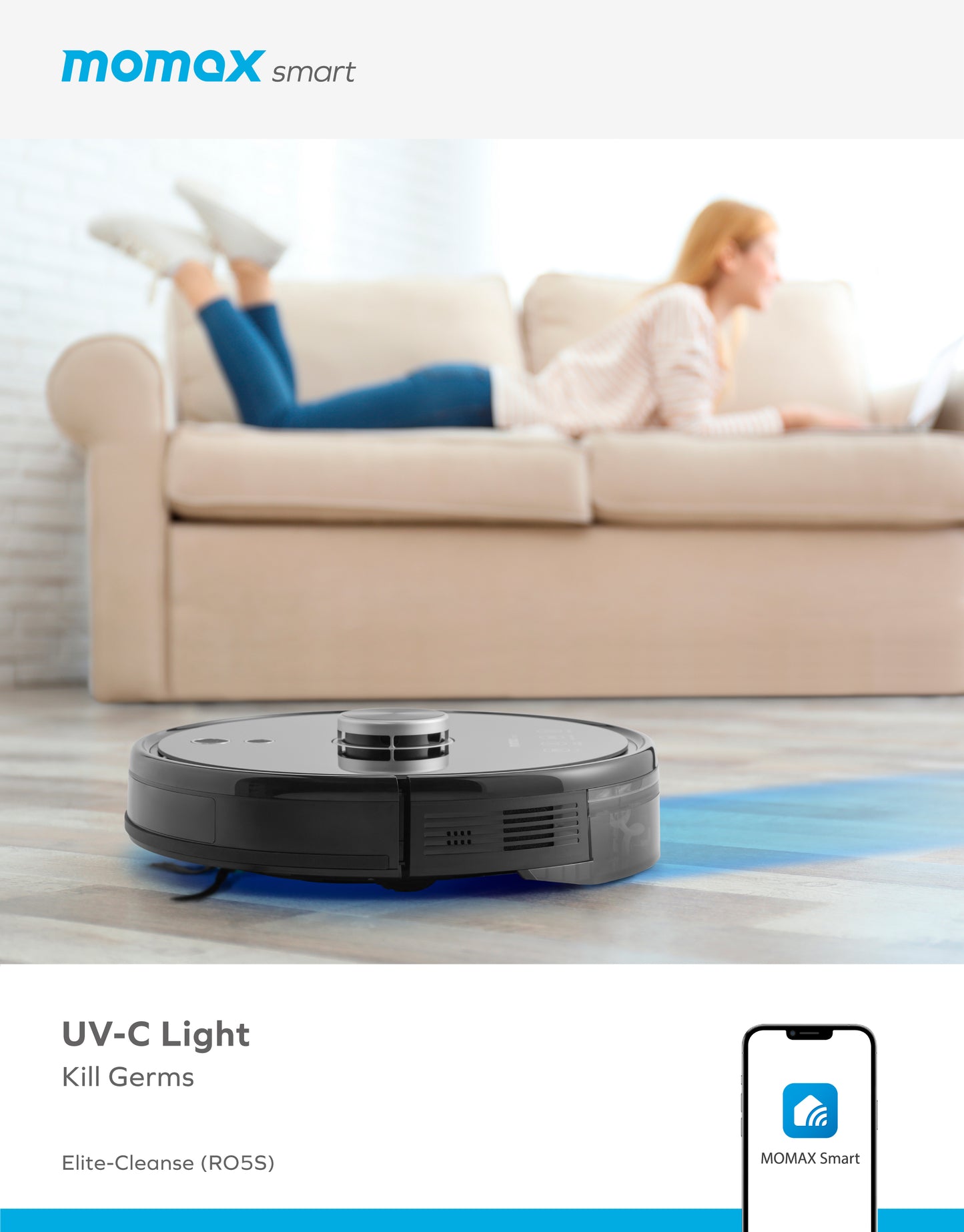 Elite Cleanse IoT UV-C Vacuum Robot (RO5S) -- Vacuum Robot