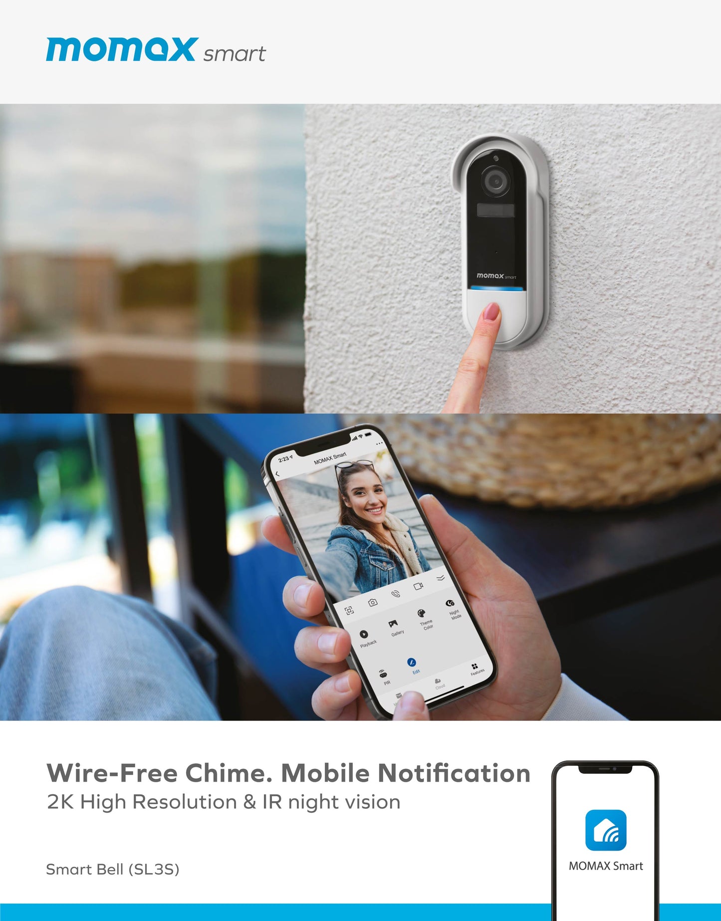 Smart Bell IoT 智能視像門鈴 -- SL3S