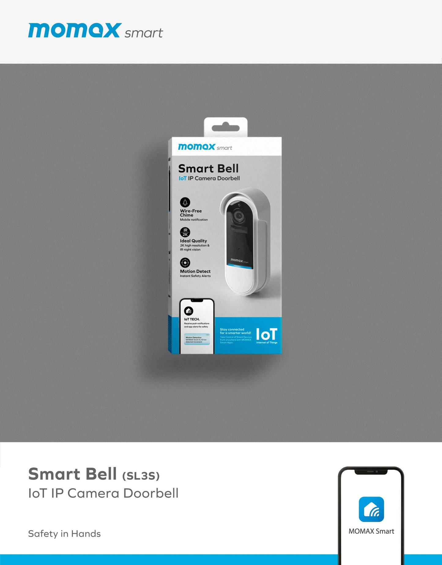 Smart Bell IoT 智能視像門鈴 -- SL3S